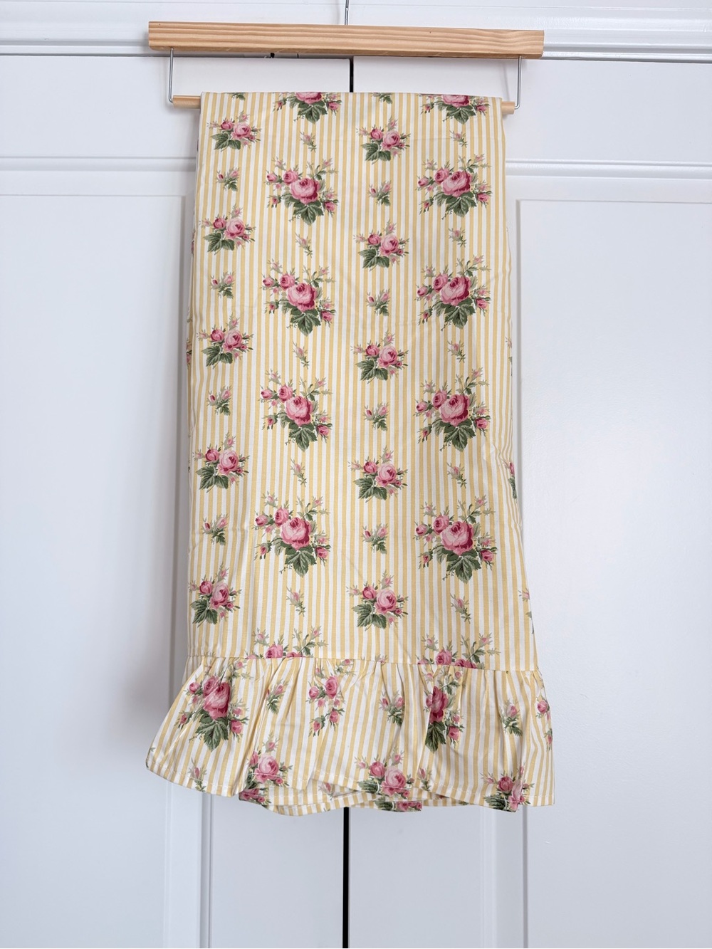 Ralph Lauren Vintage "Sophie Brooke" Pattern Full Flat Sheet